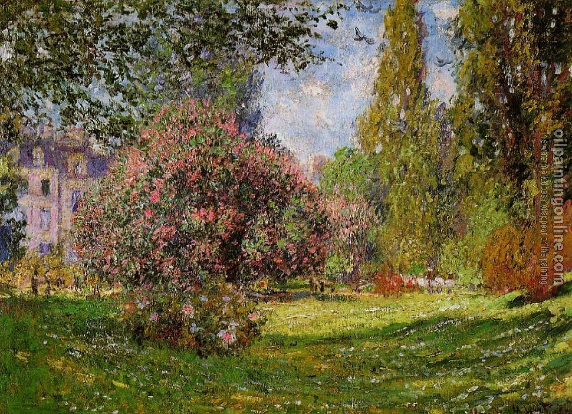 Monet, Claude Oscar - The Parc Monceau, Paris